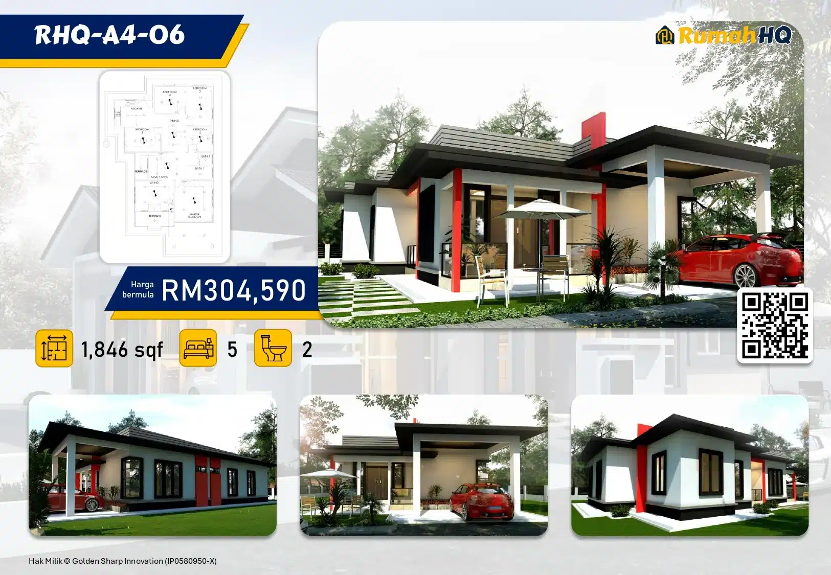 Pemanas Air Rumah Guna Heat Pump? Jimat 70% Bill Elektrik, Tapi... 6 Koleksi Pelan Rumah Banglo RumahHQ 00039