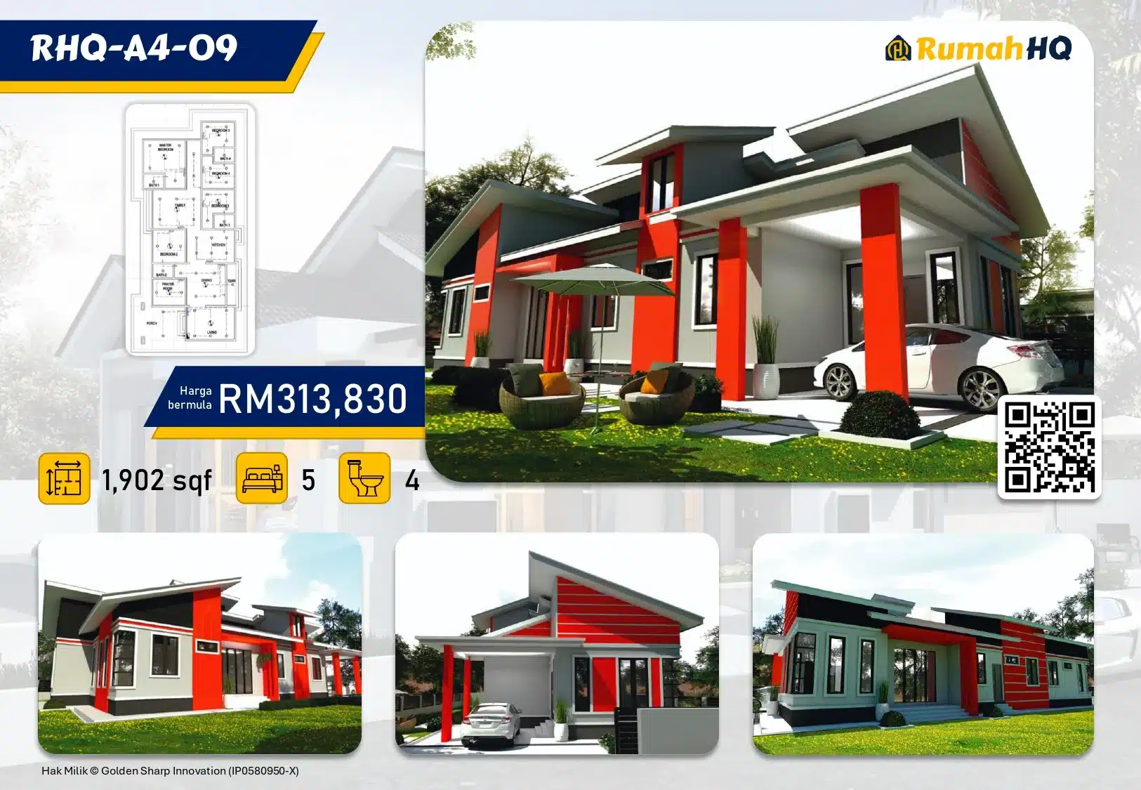 7 Rahsia Condensing Water Heater yang Akan Membuatkan Anda Terlopong! 🔥💦 4 Koleksi Pelan Rumah Banglo RumahHQ 00042