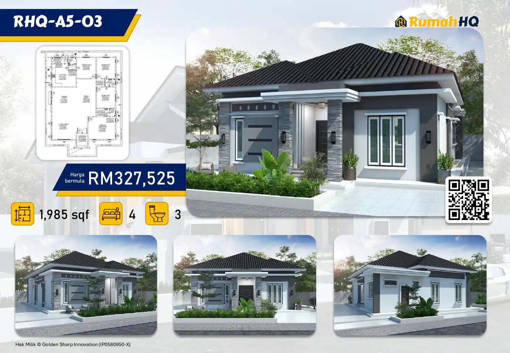 Pemanas Air Tak Panas? Jom DIY Repair Sendiri - Jimat RM500 Panggil Tukang! 🔧 2 Koleksi Pelan Rumah Banglo RumahHQ 00046