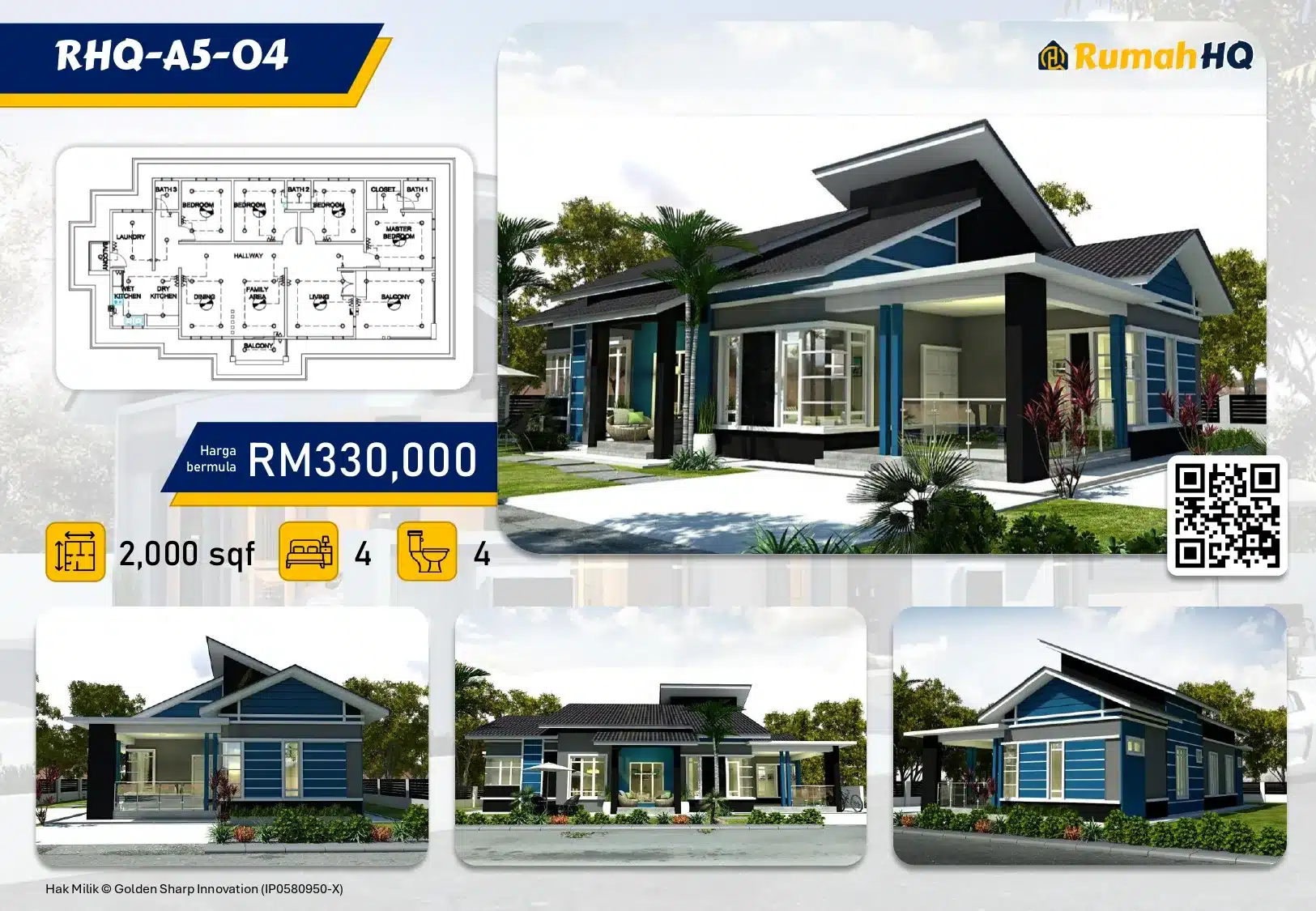 🔥 Rahsia Pemanas Air Tahan Lama: 8 Petua Kontraktor Dedah Cara Jimat Hingga RM3,000! 2 Koleksi Pelan Rumah Banglo RumahHQ 00047