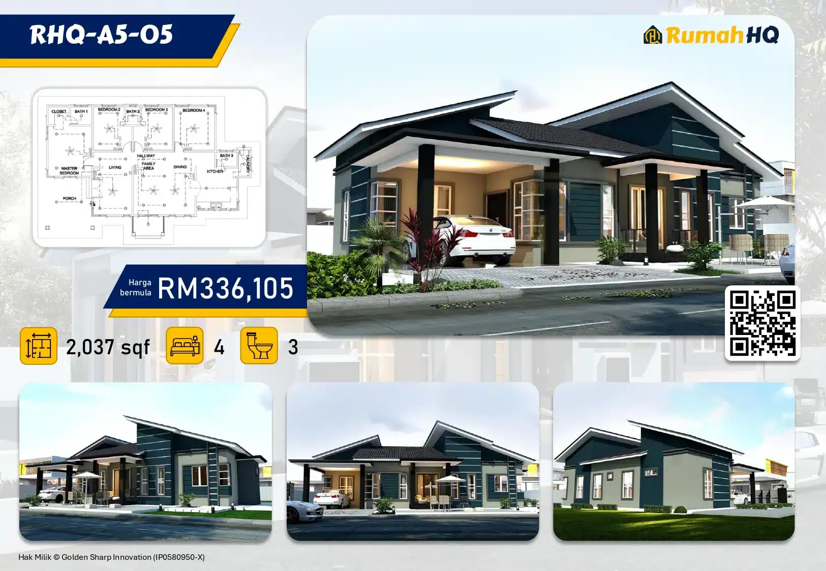 🔥 Rahsia Pemanas Air Tahan Lama: 8 Petua Kontraktor Dedah Cara Jimat Hingga RM3,000! 4 Koleksi Pelan Rumah Banglo RumahHQ 00048