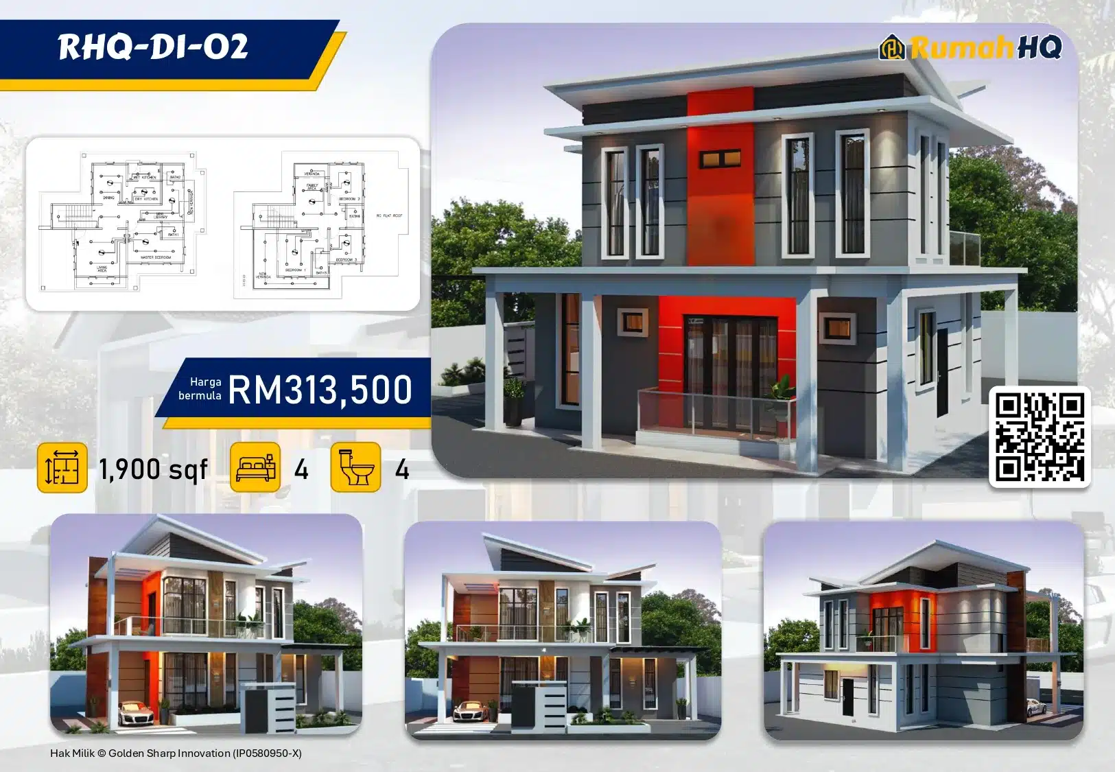 8 Masalah Penghawa Dingin Yang Buat Anda Pening Kepala, No. 5 Tu Memang Selalu Berlaku! 6 Koleksi Pelan Rumah Banglo RumahHQ 00055