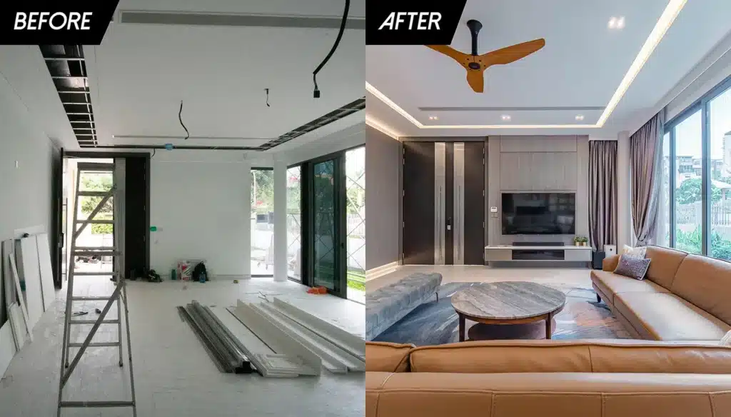 Kontraktor Bina Rumah Atas Tanah Sendiri Selangor & KL - Design & Build dengan LPPSA & Bank 5 ubahsuai renovation rumah loan lppsa zero deposit rumahhq 7