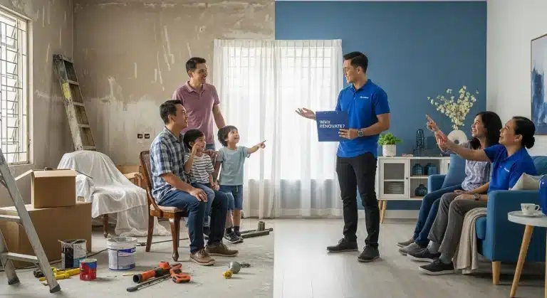 Understanding Why Renovate Your Home: Key Benefits Explained 3 home renovation, family, modern living