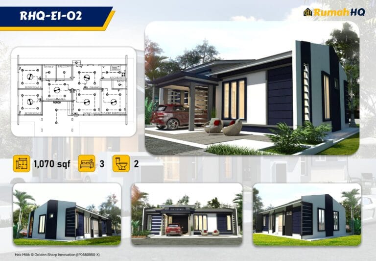 Reka Bentuk Rumah Mewah: Inspirasi & Ciri Utama 21 Koleksi Pelan Rumah page 0005