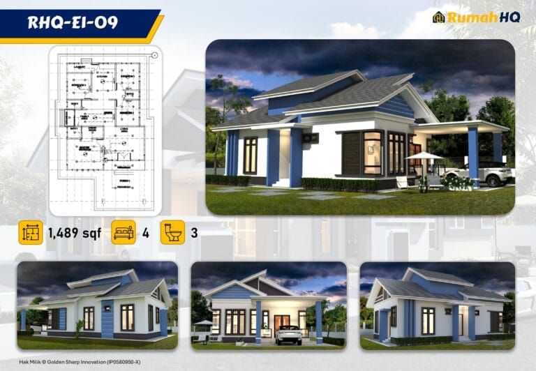 RHQ-E1-09 14 Koleksi Pelan Rumah page 0012