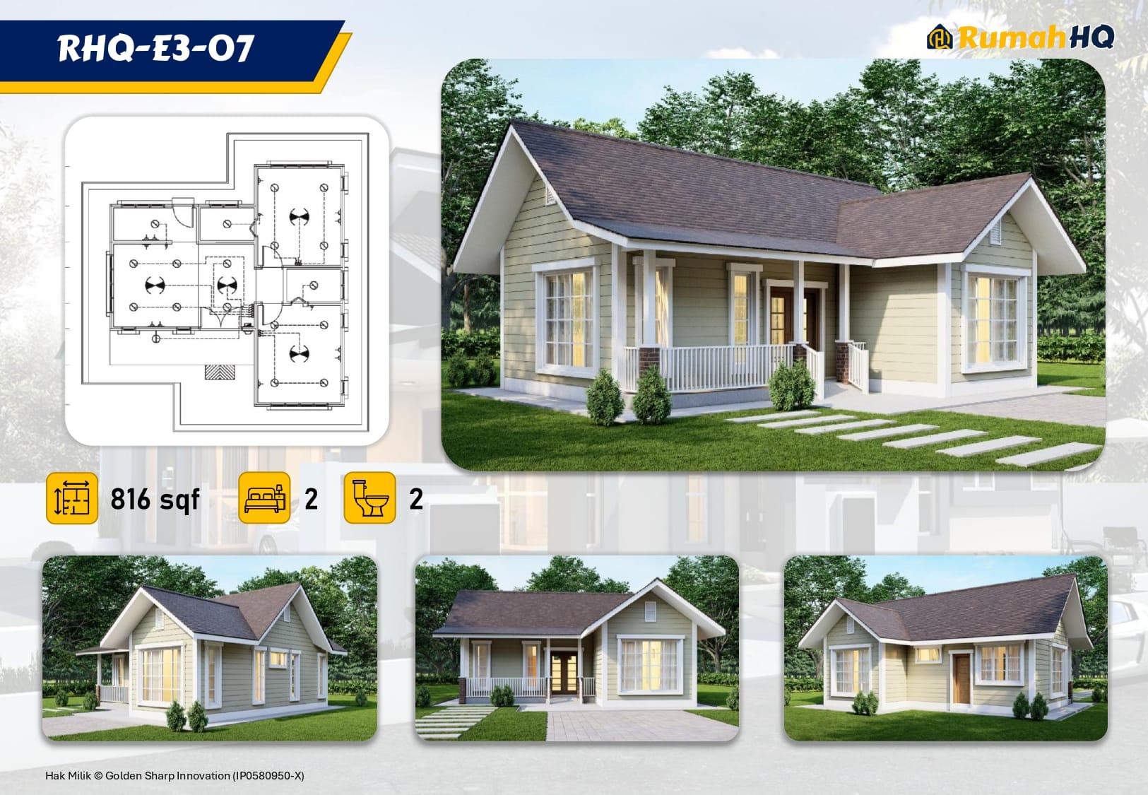 8 Rahsia Penting Supaya Bajet Tak Lari, Projek Tak Tergendala & Rumah Siap Dengan Selamat 5 Koleksi Pelan Rumah page 0030
