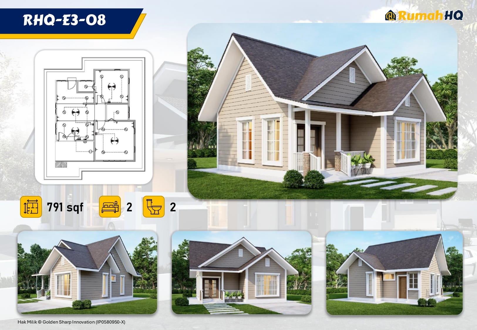Nak Bina Rumah Sendiri? Ini 8 Persediaan Wajib Sebelum Duit Anda “Terbakar”! 14 Koleksi Pelan Rumah page 0031