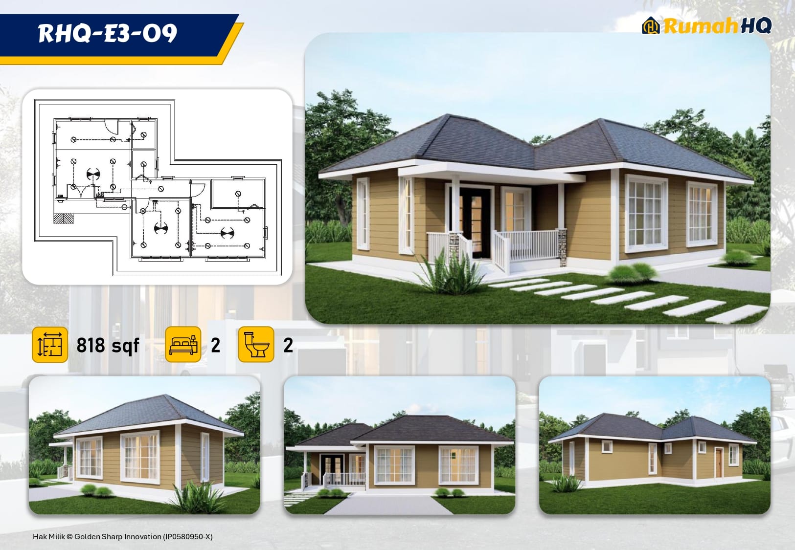 Nak Bina Rumah Sendiri? Ini 8 Persediaan Wajib Sebelum Duit Anda “Terbakar”! 16 Koleksi Pelan Rumah page 0032