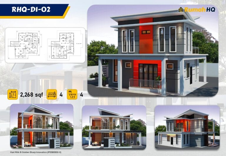 RHQ-D1-02 4 Koleksi Pelan Rumah page 0055