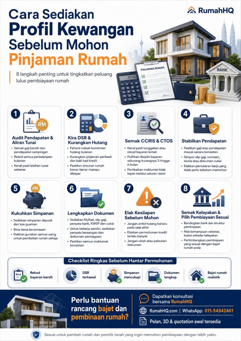 8 Cara Sediakan Profil Kewangan Sebelum Mohon Pinjaman Rumah — Elak Bank Reject & Tingkatkan Peluang Lulus! 10 8 Cara Sediakan Profil Kewangan Sebelum Mohon Pinjaman Rumah — Elak Bank Reject amp Tingkatkan Peluang Lulus