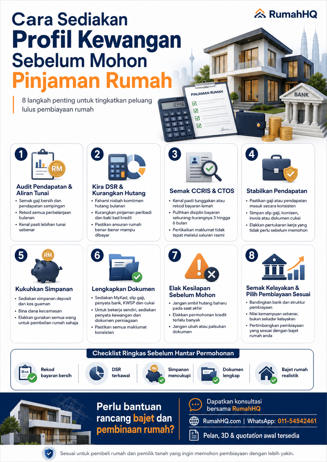 8 Cara Sediakan Profil Kewangan Sebelum Mohon Pinjaman Rumah — Elak Bank Reject & Tingkatkan Peluang Lulus! 10 8 Cara Sediakan Profil Kewangan Sebelum Mohon Pinjaman Rumah — Elak Bank Reject amp Tingkatkan Peluang Lulus