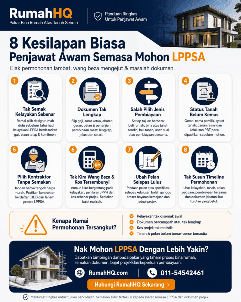 8 Kesilapan LPPSA Yang Buat Penjawat Awam Lambat Lulus Pembiayaan Rumah — No. 4 Paling Ramai Terlepas Pandang! 2 8 Kesilapan LPPSA Yang Buat Penjawat Awam Lambat Lulus Pembiayaan Rumah — No. 4 Paling Ramai Terlepas Pandang